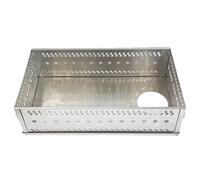 Support de galets à vapeur : panier de charbon en d'acier inoxydable antirouille, grille de chauffage de sauna | Bin de poêle à bois extérieur, accessoires de salle de chaleur