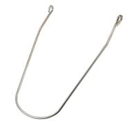 Support de Garde-boue Renforcé en Alliage pour Vélo Électrique, Argenté | Installation Simple, Stabilité Solide Routes Accidentées, pour Cadres et Arrière, Usage Trottinette