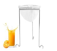 Support De Gelée En Acier Inoxydable Avec Sac Réutilisable | Tool À 3 Pages En Maille En Nylon | Extraction Du Jus De Yogourt Fabriquant Une Préparation De Soupe De Vinaigre Maison