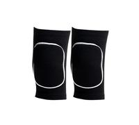 Support De Genou 1 paire de genouillères de sport for hommes et femmes, genouillères de protection for la danse, le Yoga, le volley-ball, le Football, la course à pied, le cyclisme, le Tennis(Black Wh
