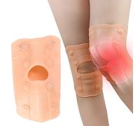 Support de Genou, Support de Genouillère Aimant de Protection du Genou Support de Thérapie de Massage du Genou Stabilisateurs Latéraux Ouverts pour L'arthrite Soulagement des Douleurs Articulaires