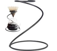 Support De Goutteur De Café en Spirale, Filtre en Métal, Support De Filtre, Support De Verre, Goutte À Main, Support De Cafetière pour Cuisine De Maison