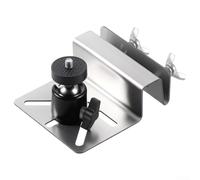 Support de gouttière en acier inoxydable compatible avec Eufy Security et SoloCam S340 pour un placement extérieur sécurisé avec une large gamme de mouvements et de construction