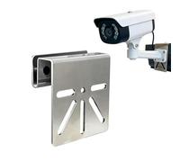 Support de gouttière en acier inoxydable pour Eufy Security SoloCam S340, support de montage de caméra solaire, sans perçage, avec vis en acier inoxydable, compatible avec caméra extérieure, caméra IP