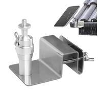 Support de gouttière pour appareil photo et panneau solaire Arlo, support réglable en acier inoxydable, installation sans perçage, compatible avec caméra à vis 1/4 pour recevoir le soleil