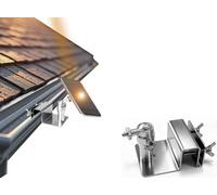 Support de gouttière pour caméra eufy Security 2C/2C Pro, 2/2 Pro, 3C/S300, 3/S330, eufyCam SoloCam S220/C210, compatible avec les caméras et les panneaux solaires utilisant des vis 1/4 pouce