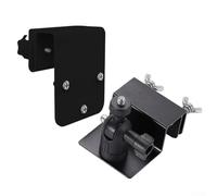 Support de gouttière pour caméra - Support de panneau solaire pour caméra S330 S340 - Compatible avec Arlo pour caméras de sécurité Blink Ring - En alliage d'aluminium résistant aux intempéries - Noir