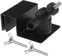 Support De Gouttière Pour Panneau Solaire En Alliage D'Aluminium Abs Résistant Aux Intempéries Versions De Panneau Solaire Compatible Avec Arlo Hd/Light/Utra/Pro 2/Pro, Noir[HDM5231511]