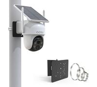 Support de gouttière pour Reolink Argus PT Ultra, Support de fixation universel pour mât, support de montage sur poteau, support mural, support pour Reolink/Tapo TP-Link Outdoor/AOSU SolarCam/Cinnado