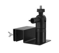 Support de gouttière réglable pour panneau solaire rotatif à 360 degrés en alliage d'aluminium pour systèmes d'énergie extérieure