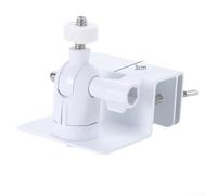 Support de gouttière résistant aux intempéries pour caméras de sécurité avec adaptateur à vis, construction en aluminium solide pour une utilisation en extérieur et angles de vue réglables (adaptateur