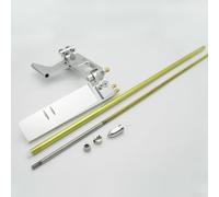 Support de gouvernail pour bateau RC avec tige flexible de 4 mm, parfait pour les applications marines (pour hélice droite)
