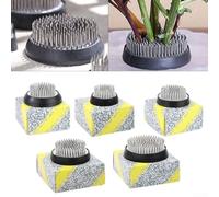 Support de grenouille pour arrangements floraux Ikebana Kenzan avec joint de protection en caoutchouc (D46)