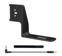Support de griffe en alliage d'aluminium pour Insta360 pour X5 | Adaptateur de micro invisible pour DJI Mic Mini | Support de microphone externe avec câble audio de 3,5 mm et sangle | Compact