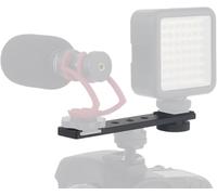 Support de griffe en aluminium pour DJI Pocket 3, Gopro 13, DJI Action 5 Pro, Insta360 X5, etc. Support d'extension multi-appareils avec vis 6,35 mm pour micro, lumière, appareil photo