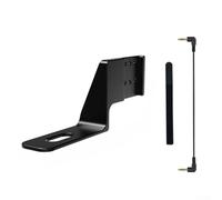 Support de griffe invisible en alliage d'aluminium pour Insta360 X5 compatible avec adaptateur de microphone et sans fil Go pour une configuration d'enregistrement audio stable