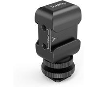 Support de griffe porte-accessoires deux-en-un compatible avec les micros Rode Wireless GO et Saramonic Blink500 pour deux personnes