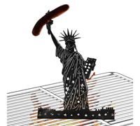 Support De Grille De Chien Chaud,Support De Grille De Fer Pour Saucisses - Porte-Saucisses Design Statue Fêtes Camping Pique-Nique Camping Amusant ou Organisation de fêtes familiales, ce support p