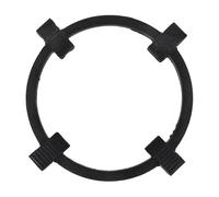 Support de Grille de Poêle en Fer Noir à Quatre Dents | Compatibilité, Installation Facile, Surface Dérapant, pour Cuisinière à Gaz