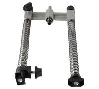 Support de guidage d'angle réglable pour perçage vertical - Positionnement fixe à 90°, plage de mandrin de 0,5 à 13 mm, construction en acier et aluminium