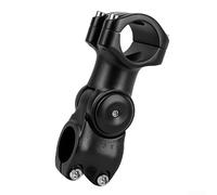 Support de guidon de moto pour caméra d'action, pince de vélo réglable avec inclinaison de 60 degrés, support sécurisé pour DJI et accessoires d'enregistrement de sport (A)