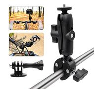 Support de Guidon de Moto Réglage à 360° Super Pince de Serrage pour GoPro Compatible avec Insta360,DJI et d’Autres appareils Photo