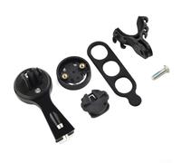 Support de guidon de vélo en alliage d'aluminium pour ordinateur de vélo Garmin, support d'extension Stem compatible avec Roubaix/Tarmac/Venge SL7, base de rechange pour caméra de sport et accessoires