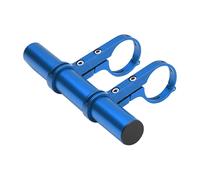 Support De Guidon De Vélo En Tube De Carbone De 20cm, Support De Phare De Vélo De Montagne Vtt, Lampe De Poche, Accessoire