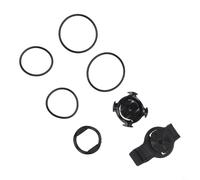 Support de guidon de vélo pour Garmin Fenix 3 5x 5xplus 6x 7x pour Enduro D2 Mk1 Mk2 avec bandes en caoutchouc sécurisées Noir 26 mm Taille (20 mm)