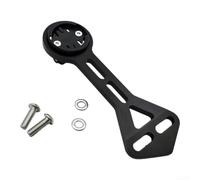 Support de guidon d'ordinateur pour Garmin Wahoo Bryton, pour support en alliage d'aluminium de qualité supérieure, profil aérodynamique, résistant aux intempéries, noir (pour Wahoo)