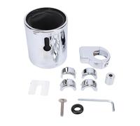 Support de Guidon en Alliage d'aluminium pour Moto, Support de Verre en métal, Rotation à 360 degrés, Porte-Bouteille d'eau de Remplacement