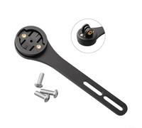 Support de guidon intégré pour ordinateur de vélo Garmin Bryton avec vis de montage Distance de 7,5 à 45 mm Fabriqué en alliage d'aluminium et ABS (pour Cateye)