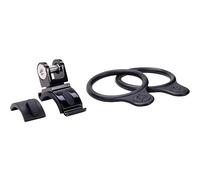 Support de guidon Supernova CNC aluminium noir 25,4/31,8 mm K-BM-2-BLK