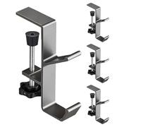 Support de guirlande de vacances - Clip réglable antidérapant - Crochet de manteau anti-rouille - Accessoire d'organisation saisonnier - Décoration décorative - Utilisation pour l'exposition de