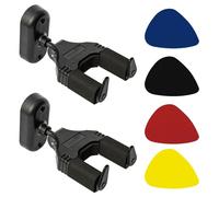 Support de guitare 2 pièces avec 4 médiators, support de guitare mural, support mural pour guitare, support mural pour guitare, support de guitare, guitare suspendue