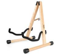 Support de guitare acoustique avec mousse rembourrée, support de guitare électrique classique, support pliable en A, compatible avec mandoline, basse, banjo, ukulélé (Ashtree)