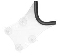 Support de guitare classique, support de guitare en acrylique avec ventouses pour tous les guitaristes, instruments musique avec bandes silicone antidérapantes.