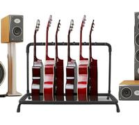 Support de guitare, design élégant, capacité de 7 guitares, support stable