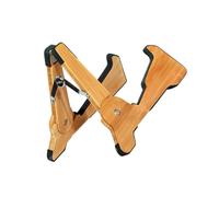 Support de guitare électrique réglable en bois pliable pour ukulélé électrique et acoustique