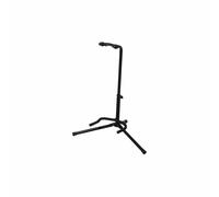 GEWA Support de guitare Classic GS-10B – acoustique/électrique, fermeture caoutchouc, noir
