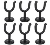 Support de guitare mural 6 pcs support fixation pour guitare crochet vidaXL