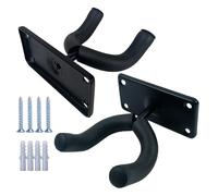 Support De Guitare Mural - Pack De Crochets En Métal, Composant En Acier Massif, Matériel De Montage De Tubes D'expansion À Quatre Vis | Accessoire Professionnel De Bassiste Pour Utilisation D'afficha