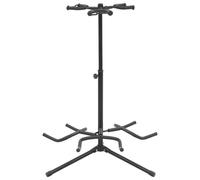 Support de Guitare Noir Acier Trépied Robuste Durable Maison Intérieur vidaXL