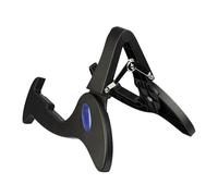 Support de guitare portable - Pliable - Support de cadre solide | Support de sol solide pour guitare simple - Design moderne - Support universel pour guitare acoustique et basse électrique