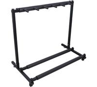 Support de guitare Support de guitare Organisateur pour 5 pieds de guitare avec revêtement en caoutchouc