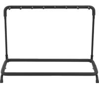 Support de guitare, tient 7 guitares, construction en fer durable, noir