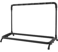 Support de guitare, tient 7 guitares, design autonome, matériau durable, noir