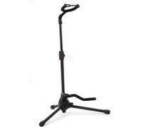 Support de guitare tripode pliable - Hola! Music - Col matelassé pour basses, guitares acoustiques et électriques- Noir