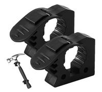 Support de hache - Support de pelle de véhicule 2 pièces, support de pelle de toit | Kit de montage mural avec pince porte-pelle, support de hache pour poignées d'outils de