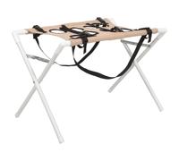 Support de Hamac Pliable avec Cadre Métal Marron 44lbs Capacité | Structure Triangulaire Suspendue, Assemblage sans Outil, Gain de Place, Réduit les Secousses, Usage Voyage et Salle de Bain